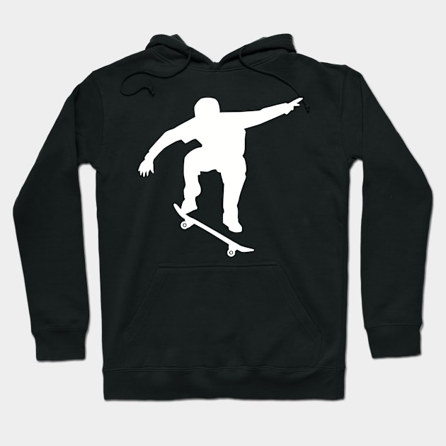 Skateboard Hoodie by Designzz